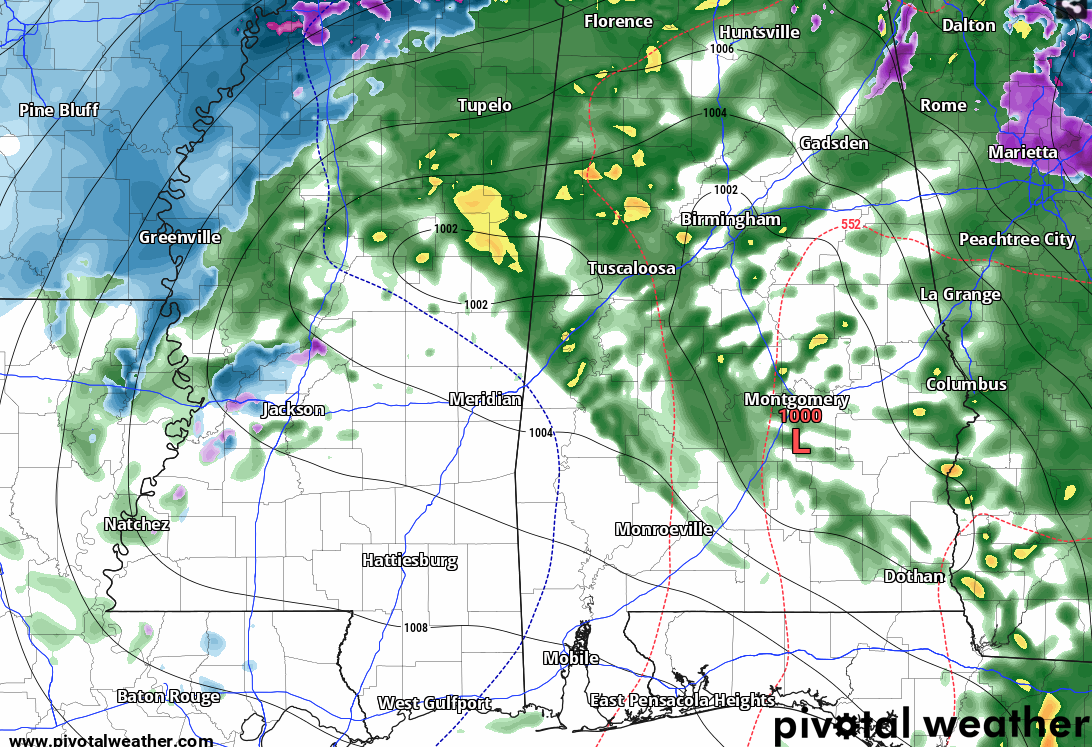 A potent weekend storm features chance for storms and snow A countyby