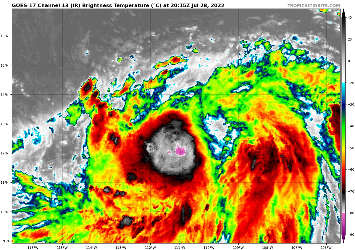 Tropical Storms Georgette And Frank Dance In The East Pacific As The 